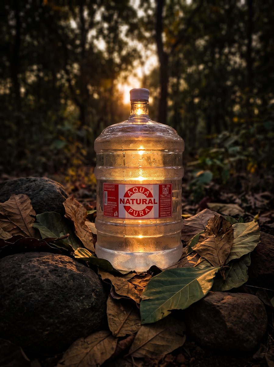 Aqua Natural Pura 20 L bottle